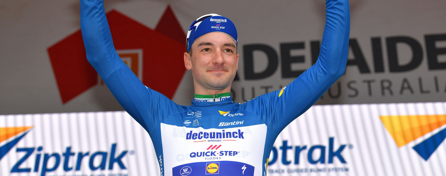 Tour Down Under: Viviani in blauwe trui