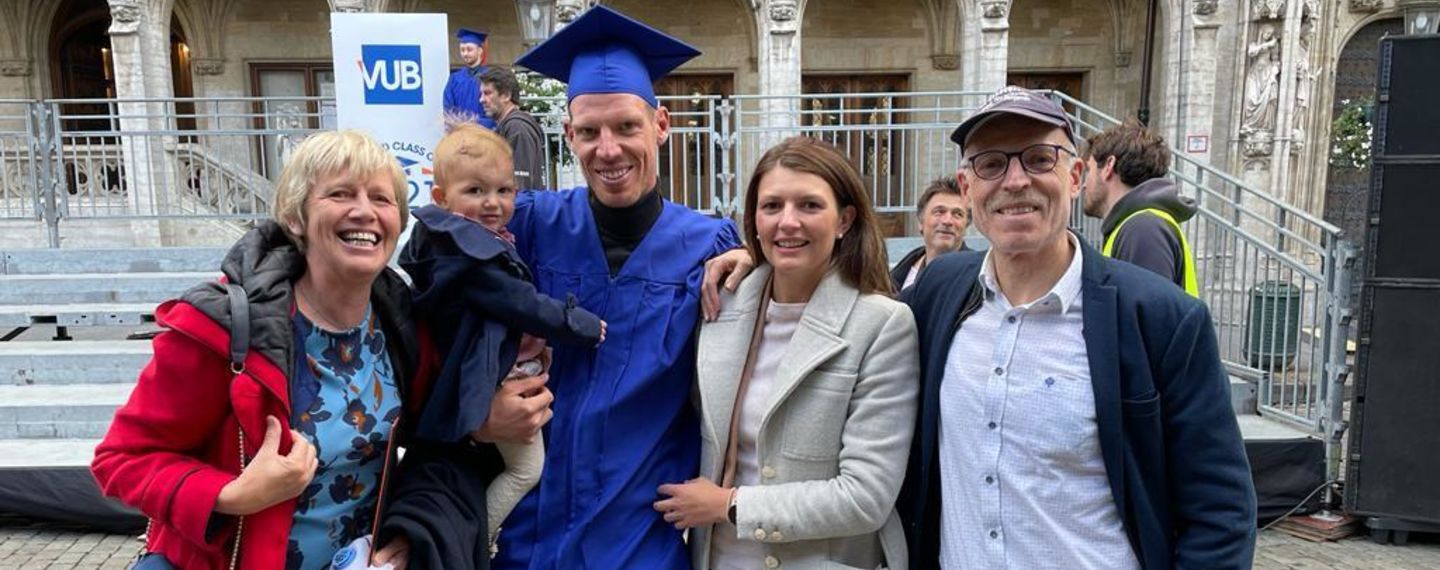 Tim Declercq: “After 14 years, I finally graduated”