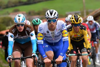 Steimle in the break at the Vuelta a España