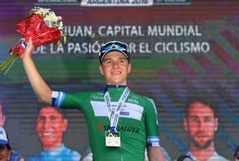 Remco Evenepoel wins Vuelta a San Juan green jersey