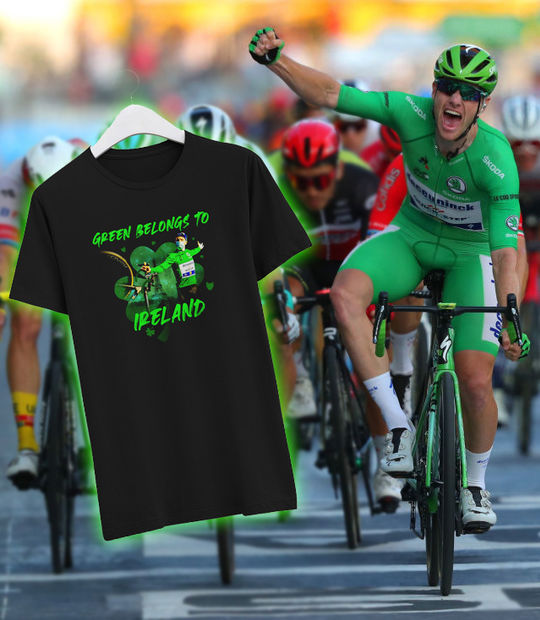 Wolfpack T-shirt: Green belongs to Ireland