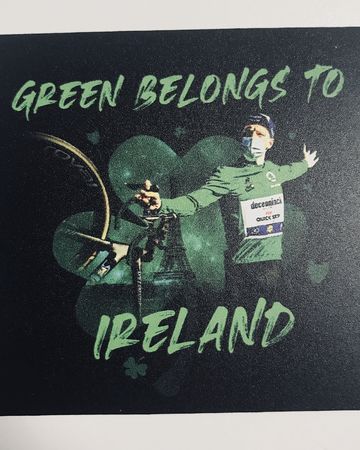 Green belongs to Ireland sticker